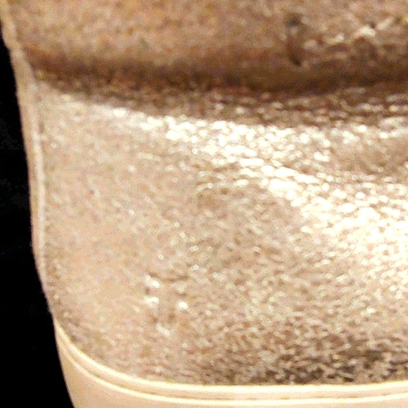 Frye Lana Zip High-Top Silver Sneaker - Picture 2 of 7